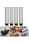 Four adjustable feet, 300mm high, thickened furniture legs, table legs, stainless steel furniture legs. - 2