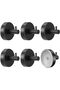 Vacuum Suction Cup Hooks, Strong Vacuum Hooks, Reusable, Pack of 6, 304 Stainless Steel, Towel Rack, Suction Cup Hooks, Rotating Suction Cup Hooks