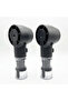2-pack rechargeable handheld fans with mist function, water tank, portable mini 2-in-1 fan, 4 wind speed settings.