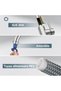 Kitchen faucet, 360° rotating kitchen mixer faucet, stainless steel, L-shaped single-rod single-hole faucet - 4