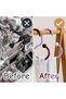 6-piece bra hanger set, simple vest and hat rack, wardrobe storage rack, Geschikt voor home towel and scarf bag set. - 3