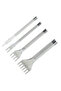 Dovetail punch, dovetail chisel, wire chisel set, dovetail chisel, dovetail machining tools - 3