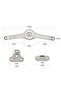Adjustable lifting support hinge (2-pack) - 2
