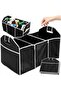 Large car trunk organizer, 3 compartments, 50×32.5×32.5 cm