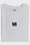 Disket patterned embroidery t-shirt - 4