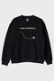 I Had Potential Printed Black Crew Neck Sweatshirt