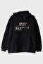 Bug Feature Black Hoodie