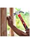 Hammer Carbon Steel Forging Labor Saving Fiberglass Handle Hammers Rust Proof Durable Hand Tools 12oz - 3