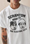 Unisex Oversize Scranton the Electric City Printed Premium T-Shirt - 4