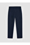 Navy Blue Regular Fit Men's Sweatpants - 7