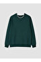 Özmarka New Season Green Crew Neck Men's Sweatshirt - 5