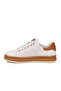 White-Tan Memory Sole Premium Casual Shoes Genuine Leather Men's Daily Sneaker M030 m - 4