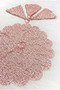 Powder Sparkling Sequin Handkerchief for Bride and Groom, Sequin Detail, Wedding Henna Sunnah Promise Engagement Bride - 4