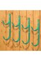 Aluminium pool edge hook for hoses – for telescopic poles, brushes and rakes - 2