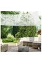 (2x3 meters) White camouflage parasol sail, suitable for terraces, rooftops, pools, gardens, garden furniture, etc. - 3
