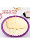 Silicone Fruit Base Mold - BPA-free - Non-stick coating - Quiche Pizza Pies - Cake Pan - Set of 2. - 3