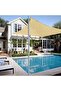 Rectangular sunshade sail, waterproof and UV resistant, suitable for patios, gardens, and lawns, 2 x 3 meters, sand yellow. - 2