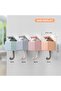 6-Pack Waterproof Animal Hooks, Kids Towel and Coat Hooks, No-Drill Adhesive Wall Hooks for Kitchen, Bedroom and Bathroom