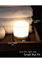 Bedside Table Lamp with Warm Light - Rechargeable LED Lamp Wood Grain - Sleep Aid Timing Off - Dimmable Cordless Battery Operated - Night Lamps . - 2