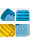 Hot Dog Baking Pan - Silicone - 2 Pieces - Suitable for Home Use - 6 Cavities - For Making Delicious Grilled Sausages - 2