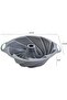Silicone Chiffon Cake Baking Mold (light gray, 28.5x24.5x8cm), non-stick mold for oven & microwave. - 2