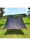 Terrace Shade Cloth Rectangular Sun-Protective UV-Protective Mesh Fabric High-Quality Perforated Panel Pergola Plant 4m*5m - 5