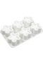 Concave flavored molds for cookies, chocolate cakes, flexible silicone dessert molds for baking enthusiasts and family gatherings. - 3