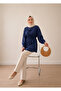 Women's Drawstring Detailed Hijab Shirt - 2