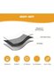 Barbecue cover, outdoor barbecue protective tarpaulin, waterproof grill pan cover, UV resistant, windproof (147x61x117 cm) - 4