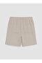 Lcw Kids Beige Muslin Boys' Shorts - 3