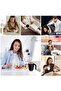 Rechargeable coffee mug with stirrer – Automatic stirring mug 380ml – One-step stirring – Fast cooling & non-slip – White - 5