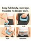 Electric Fascia Massage Ring – 5 Speeds Vibration Massage | Deep Muscle Relaxation, Pain Relief & Recovery, Wearable for Neck, Shoulder, Back & Legs - 5