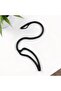 Hood Hanger 10-Piece - Clothing Organizer - Closet Space Saving - S-Shape Design - 15 cm Wide - Black - 4