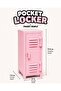 Pocket Locker Mini Desktop Cabinet Organizer |   Decorative Mini Locker - 4