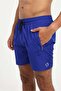 Men's Slim Fit Cobalt Blue Swimsuit - 3