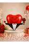 27 Inch Heart Groom Foil Balloon Helium Compatible Large Size Valentine's Day Marriage Proposal Party Decoration
