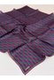 Sura Silk Scarf Fuchsia, Oil Green, Petrol Blue, Plum - 5