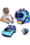 Mini Remote Control Car Watch Toys, Easy Control Safe 98.4ft Remote Control Distance Cute Wrist Racing Car Watch Silicone Strap with Dust Cover for Outdoor
