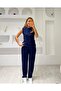 Modal Textured Short-Sleeved Two-Piece Set - 2