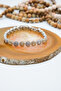 Cell Gold Silver Color Zircon Bracelet - 3