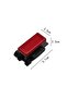 Bicycle taillight - USB Recharge - ultra-bright lumens - cycling safety accessory - high visibility - For multiple scenarios - red - 3