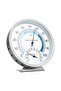 Stainless steel indoor thermometer and hygrometer – a precise thermometer and hygrometer for reliable indoor climate control.