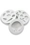 3 Pcs Marine Theme Silicone Fondant Molds - Shell, Starfish & Coral Baking Shapes for Cake Decoration, Chocolate & Clay