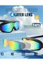 Swim Goggles 2-pack - Wide-view anti-fog UV swim goggles for adults, leak-free goggles for men, women, and children - 4