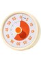 60-Minute Silent Child-Friendly Visual Countdown Timer for Classroom & Kitchen (Yellow, 11x5x11 cm)