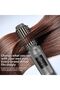 Cordless Curling Brush USB Rechargeable Portable Travel Mini Curling Iron 3 Temperatures Fast Heating 2600mAh Negative Ions Grey - 3