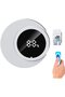 Toothbrush Sterilizer - UV Cleaner - Hygienic Brushing - Self-Adhesive Mounting - 10 x 10 x 6 cm - White - 5