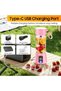 Portable blender - perfect for making smoothies and milkshakes - 380 ml rechargeable - suitable for sports, work, and travel - green - 5