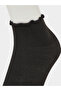 Pack of 2 - Girls Rib Socks with Lettuce Edge - 5