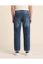 Senior Boys Blue 5 Pocket Baggy Jeans - 2